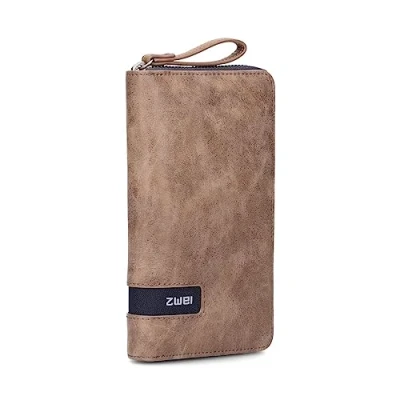 Afbeelding van Zwei O.Wallet Wallet OW2 Ink Unisex Volwassenen, Inkt, Eén maat, Casual