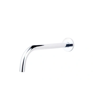 Afbeelding van Wiesbaden SLIM 18mm uitloop rond 25cm 1/2&quot; chroom