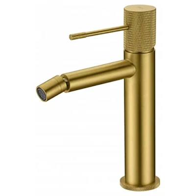 Afbeelding van Imex BDD038 2OC Bidet kraan, geborsteld goud, eengreepsmengkraan