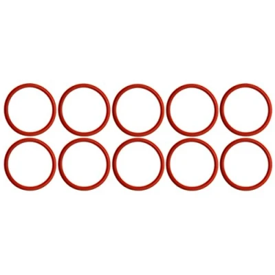 Afbeelding van 10 x afdichting O ring voor Jura zetgroep, 36,09 3,53 mm, rood, siliconen
