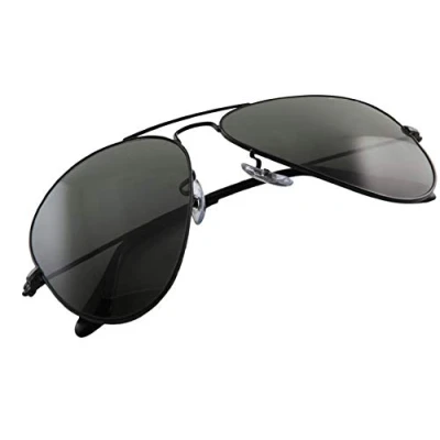 Afbeelding van 4sold, Unisex zonnebril 70&#039;s Designer Style, Heren &amp; Vrouwen Pilot stijl, metalen frame, UV 400 bescherming lens Gespiegelde zonnebril, one size, levendige lenskleuren Past op iedereen