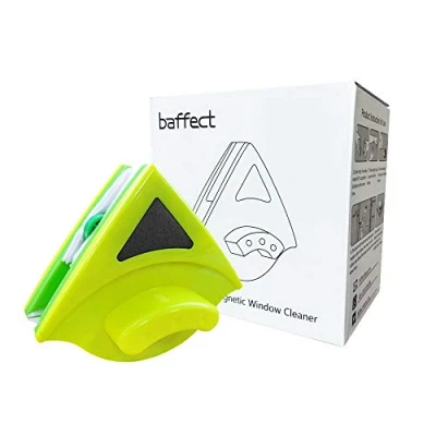 Afbeelding van Baffect Home Dubbelzijdige magnetische ruitenreiniger Ultrasterk Glasreinigingsborstel voor beide zijden Ruitenwissergereedschap met ergonomisch handvatontwerp hoogbouw en autoruiten Dikte 8 15mm