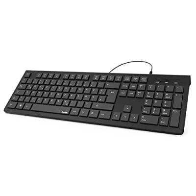Afbeelding van Toetsenbord Hama Technics 69182681 Zwart