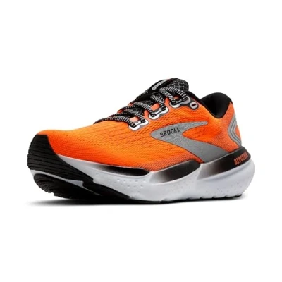 Afbeelding van Brooks Glycerin 21 Hardloopschoenen neutraal, Dames, Maat: 40, Orange black white Textiel