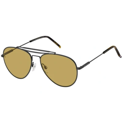 Afbeelding van Tommy Hilfiger Zonnebril 1709/s Heren Rvs Piloot Cat. 3 Zwart