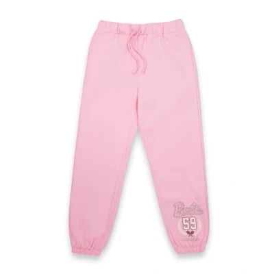 Afbeelding van Barbie Trainingspak voor dames in roze Malibu Tennis Club 1959 grafische trui of joggingbroek Sportembleem vintage stijl Poppenfilmkleding merchandise cadeau haar, Joggers, M
