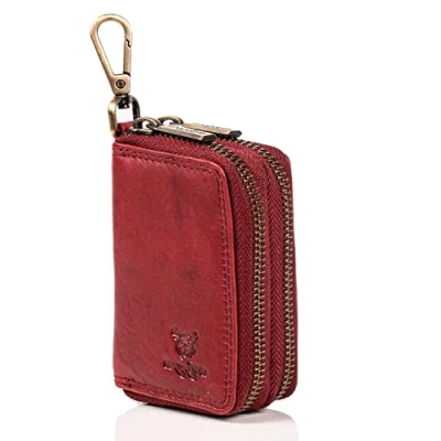 Afbeelding van MATADOR Echt leren sleutelhanger K64, roze, X Large