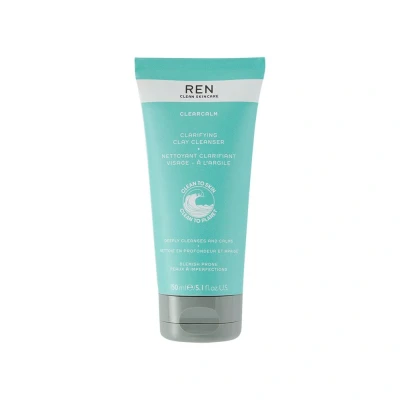 Afbeelding van REN Clean Skincare Clearcalm3 Clarifying Clay Cleanser 150 Ml