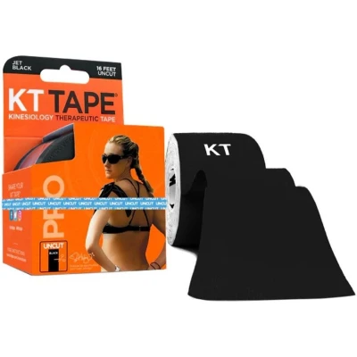 Afbeelding van KT tape Pro uncut roll 5 meter zwart