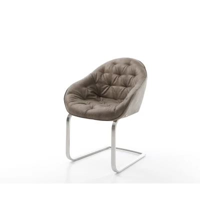 Afbeelding van sledemodel Gaio Flex vlak roestvrij staal taupe vintage