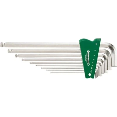 Afbeelding van Stahlwille kogelkop hoekschroevendraaierset 10767H/9, 9 delig, 1,5 10 mm 96432603 (hoekschroevendraaier pensleutelset zeskantschroevendraaier)