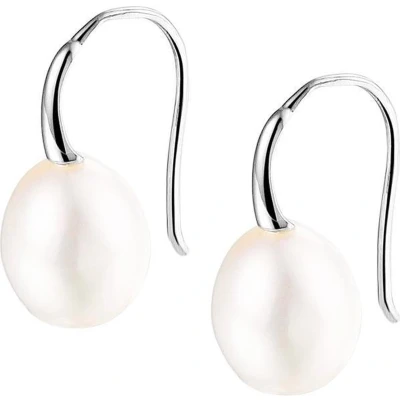Afbeelding van Trendjuwelier huiscollectie Oorhangers Franse Haak Parel Zilver