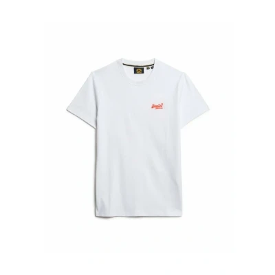 Afbeelding van Superdry TEE Vintage LOGO EMB Tshirt basic, Heren, Maat: XXL, Optic hazard orange