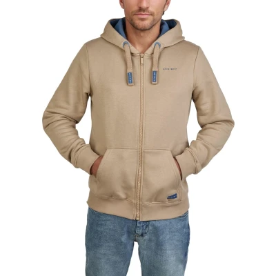 Afbeelding van DENIMFY Heren Sweatjack DFLeo regular fit Veelkleurig 4XL Volwassenen