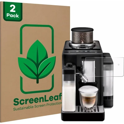 Afbeelding van ScreenLeaf Screenprotector voor DeLonghi Rivelia Duurzame schermbescherming Folie Beschermfolie transparant (2 Stuks)