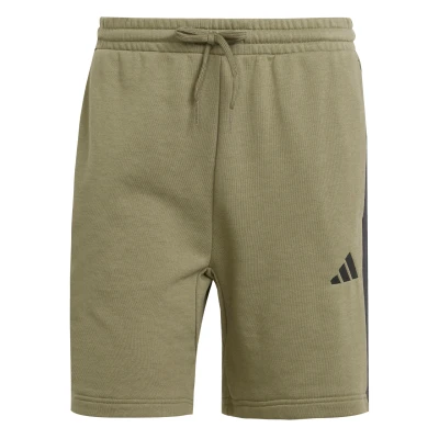 Afbeelding van adidas Heren ESSENTIAL THREE STRIPES FRENCH TERRY SHORT, pure ruby/black, M
