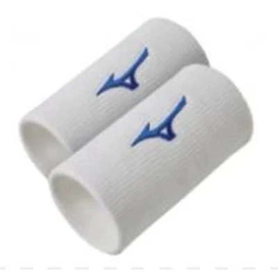 Afbeelding van Mizuno Wristband Long Hardloopschoenen Wit/Blauw Dames/Heren Maat One Size