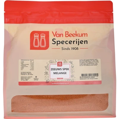 Afbeelding van Van Beekum Specerijen Zeeuws Spek Melange 1 kilo (hersluitbare stazak)