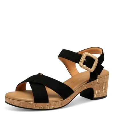 Afbeelding van MARCO TOZZI 2 28360 44 damessandalen, zwart, 38 EU