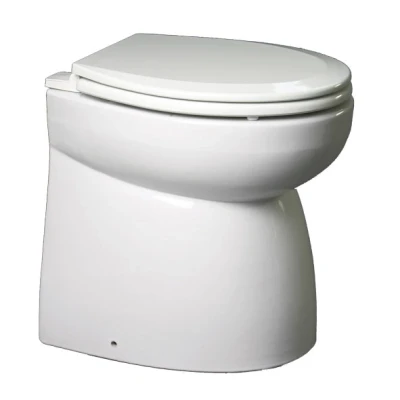 Afbeelding van Johnson pump aquat silent premium electric scheepstoiletten standaard model 24v/10a 455x365x455mm boot toilet