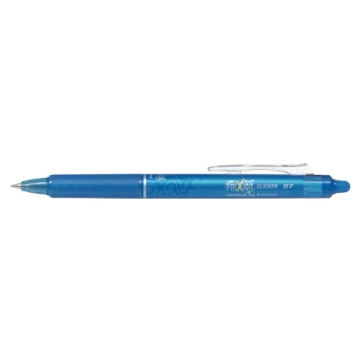 Afbeelding van Rollerpen PILOT Frixion Clicker lichtblauw 0.35mm