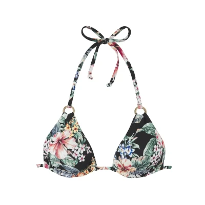 Afbeelding van Lascana Triangel bikinitop Salsa Goudkleurige sierringen