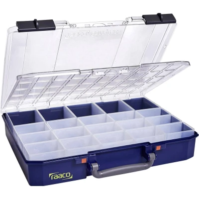 Afbeelding van raaco CarryLite 80 5x10 20/DLU Blue Polycarbonate (PC), Polypropylene (PP)