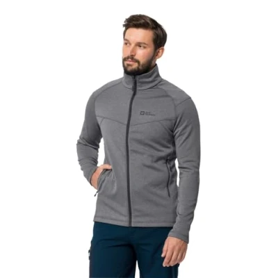 Afbeelding van Jack Wolfskin Fortberg FZ M Fleecejas, Heren, Maat: XXL, Phantom