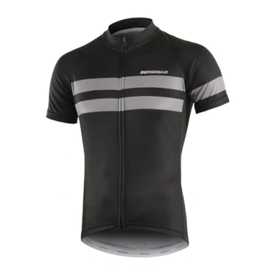 Afbeelding van BERGRISAR Heren Fietsshirts Korte Mouwen Fietsen Jersey Lichtgewicht Ademende,8001 grijs,XL