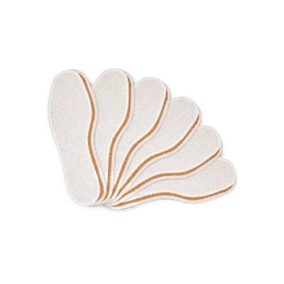 Afbeelding van Kaps 6 PAIR PACK Natural CORK Steun en inlegzolen, Maat: 42, White