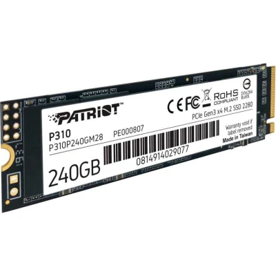 Afbeelding van Patriot Memory P310 M.2 240 GB PCI Express 3.0 NVMe