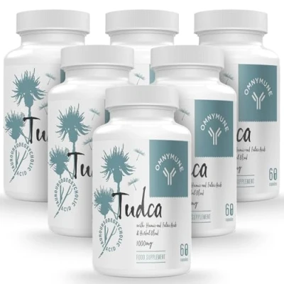 Afbeelding van TUDCA Lever Support Supplement 1000mg per portie, Tauroursodeoxycholic Acid voor Detox en Cleanse 360 Capsules