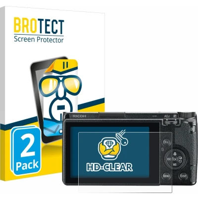 Afbeelding van BROTECT Screenprotector voor Ricoh GR III 2019 R02010 / HDF Folie Beschermfolie transparant (2 Stuks)