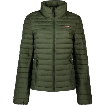 Afbeelding van Superdry TECH CORE Gewatteerde jas, Dames, Maat: 36, Dark moss