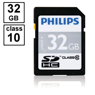 Afbeelding van PHILIPS Secure Digital Card SDHC 32GB Class 10