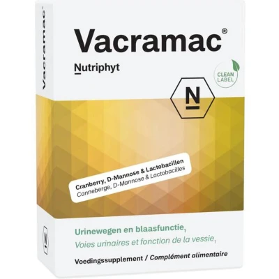 Afbeelding van Nutriphyt Vacramac Capsules 30CP