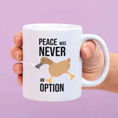 Afbeelding van Mok Peace was never an option