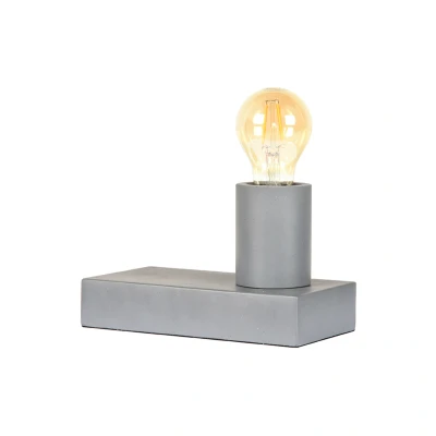 Afbeelding van LABEL51 Fresco tafellamp 20x10x12 cm Beton grijs