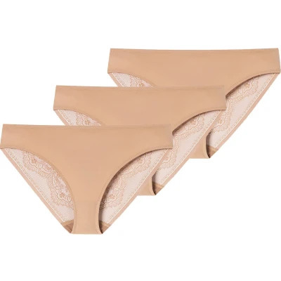 Afbeelding van Schiesser 3ER PACK Invisible Slip, Dames, Maat: 34, Maple