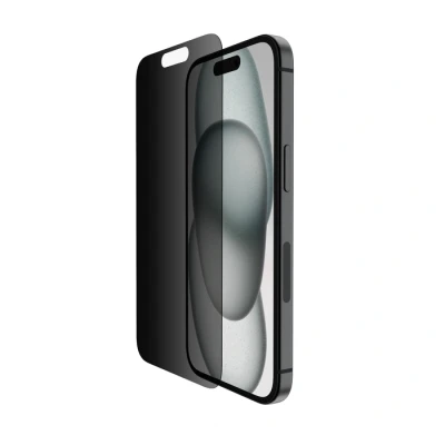 Afbeelding van Belkin ScreenForce Pro TemperedGlass Privacy Anti Microbial iPhone 14 / 15