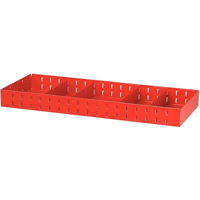 Afbeelding van Facom Matrix legplank met 4 verwijderbare tussenschotten F50030031