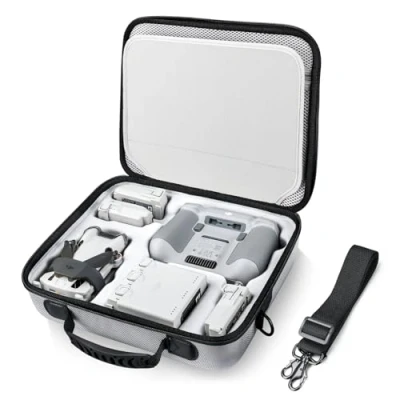 Afbeelding van Lykus Spartan MM400 Draagtas Case voor DJI Mini 4 Pro/Mini 3/Pro, geschikt maximaal 7 batterijen en RC lanyard [CASE ALLEEN]
