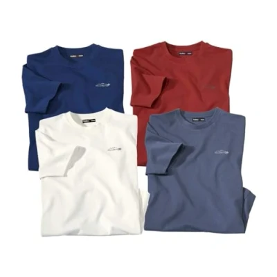 Afbeelding van ATLAS FOR MEN Set van 4 T shirts Scotland Explorer L