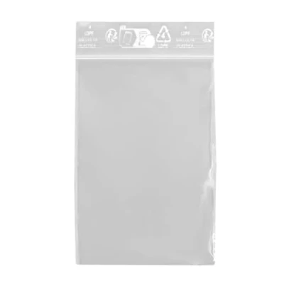 Afbeelding van UNIVERS GRAPHIQUE 100 zakken met ritssluiting formaat 50 x 70 mm (5 7 cm) voedselveilige zakjes, monstering, volgens Europese kunststof productienormen, micron