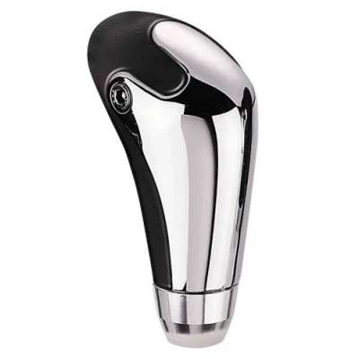 Afbeelding van AutoStyle Universele pookknop M 1 Chroom/Zwart leder