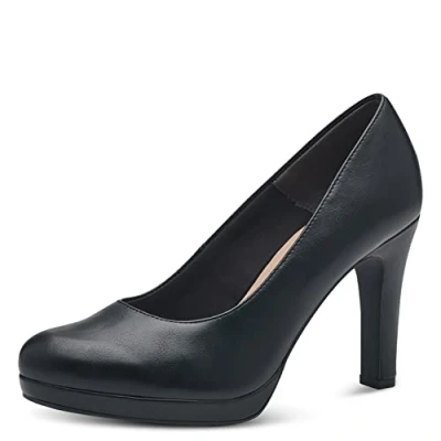 Afbeelding van Tamaris Dames 1 22426 41 pumps, zwart mat, 42 EU, EU