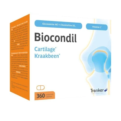 Afbeelding van Trenker Biocondil Chondroitine/glucosamine Met Vitamine C 360tb