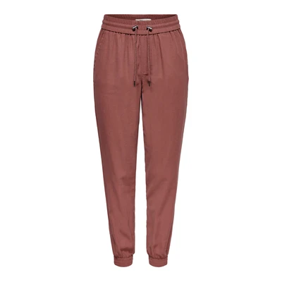 Afbeelding van ONLY Onlkelda Emery PULL UP PANT Trainingsbroek, Dames, Maat: 40x34, Apple butter