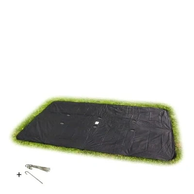 Afbeelding van EXIT groundlevel trampoline afdekhoes rechthoekig 244x366cm
