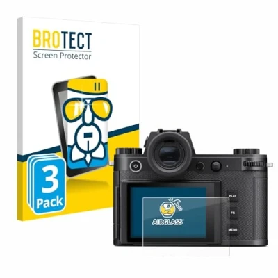 Afbeelding van BROTECT Screenprotector voor Leica SL3 Folie Beschermfolie Beschermglas transparant (3 Stuks)